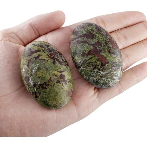 TUMBEELLUWA Polished Oval Palm Stone Worry Stone Healing Crystal Chakra Balancing Meditation