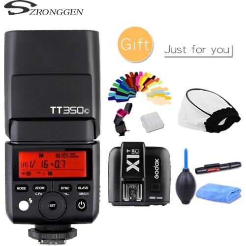 Godox Mini Speedlite TT350S TT350N TT350C TT350O Camera Flash TTL HSS for Canon Mirrorless DSLR Camera A7s A6000 A6500 Series