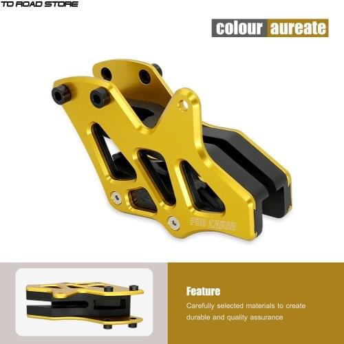 CNC Motorcycle Rear Sprocket Chain Guide Guard For Suzuki RM RMZ 125 250 RMX450Z DRZ 250 400 DRZ400E DRZ400S DRZ400SM