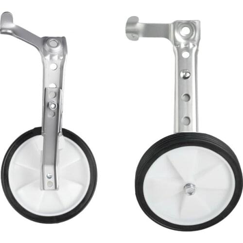 1 Pair Adjustable Baby Bike Training Wheel Heavy Duty Auxiliary Support Balancer 16-24in Kids Bicycle Riding Cycling Learning