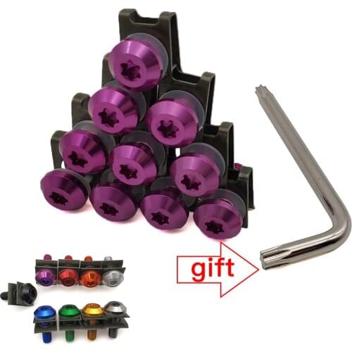 Aluminium Motorcycle 6mm Fairing Bolts Fastener Clips Screw Spring Nuts For Yamaha TMAX 500 530 t max 500 530 XP500 XP530