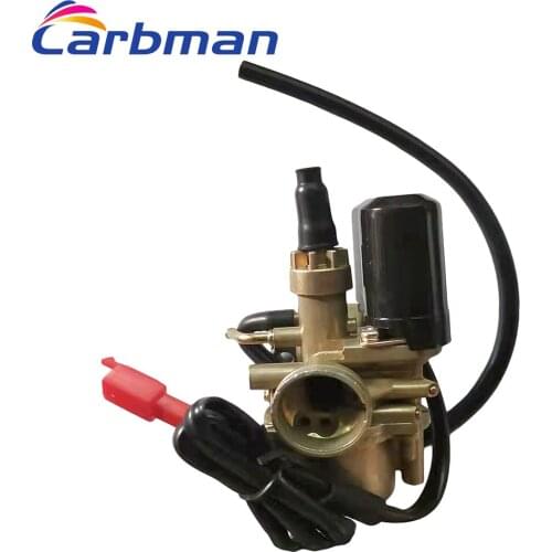 Carbman 17mm carburetor for Scooter Dio 50 AF24 TACT 50 Elite SA50 NB50 TG50M Gyro