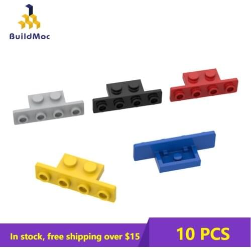 10PCS MOC Compatible With Assembles Particles 10201 2436 1x2 1x4 For Building Blocks Parts DIY Educal Kids Toys