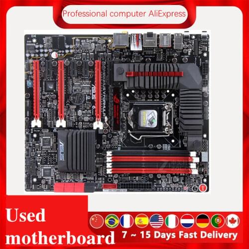 For ASUS Maximus V Formula Computer Motherboard LGA 1155 DDR3 For Intel Z77 P8Z77 Desktop Mainboard SATA II PCI-E X16 Used