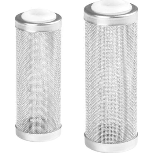 Stainless Aquarium Steel Filter Inlet Sleeve Mesh Shrimp Nets Special Shrimp Cylinder Filter Inflow Inlet Protect Accessories