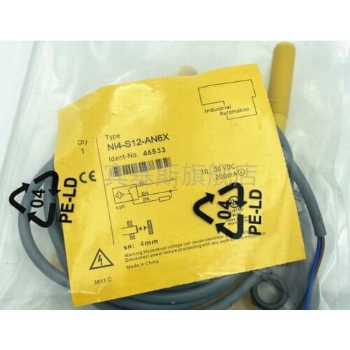 NI4-S12-AN6X waterproof inductive proximity switch sensor spot