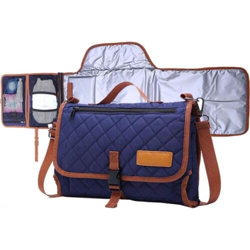 NEW Waterproof Diaper Bag for Baby Care Changing Mat Baby Organizer Bags for Mom Portable Nappy Mommy Maternity Bag