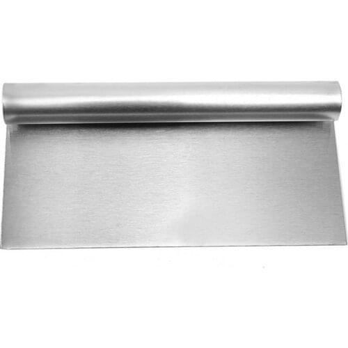 Scraper Reusable Easy to Use Stainless Steel Kitchen Tool Bench Scraper for Kitchen Scraper