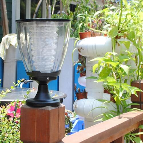 Pilar de Luz Solar Jardim Luz Jardim Villa Pátio Café Europeu À Prova D' Água Luz Ao Ar Livre Parede Lâmpada Coluna Da Porta