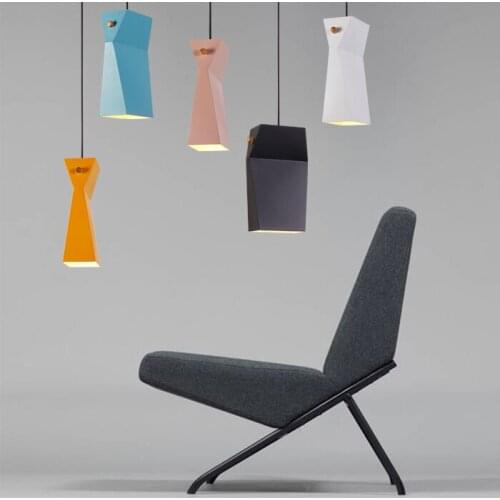 Modern Nordic Ambit Pendant Lights Denmark Colored Macaron Aluminum Led Pendant Lamp Kitchen Restaurant Light Ceiling Fixtures