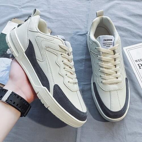 Spring and autumn white shoes mens shoes mens casual shoes fashion sports shoes street mens shoes all-match simple