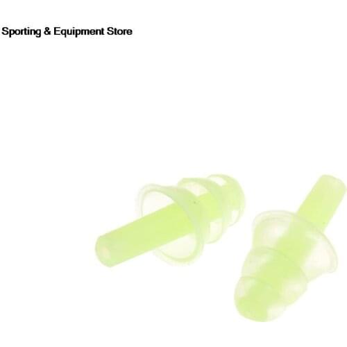 1 Pair Waterproof Dust-Proof Earplugs Diving Water Sports Swimming Accessories Soft Ear Plugs Environmental Silicone
