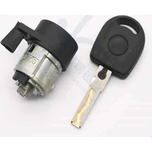 DAKATU OEM Ignition Lock Cylinder Auto Door Lock Cylinder For VW Passat B5 BORA POLO Car ignition lock