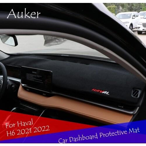 Car Dashboard Protective Mat Shade Cushion Photo Polyester Pad Interior Mat For Haval H6 2021 2022 Accessories