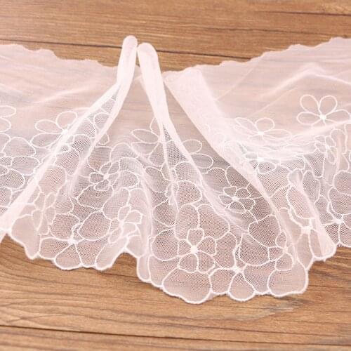 1YARD 17CM beautiful white lace, DIY crafts/wedding/clothing/lace