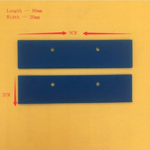 5PCS Printhead cleaning wiper blade for Epson 5113 DX5 DX7 double printhead rubber soft clean wiper 9cm long solvent UV printer