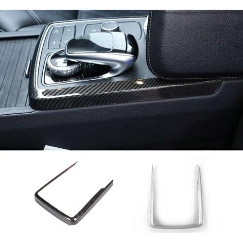 Car Central Control Multimedia Mode Decoration Frame Trim For Mercedes Benz GLE GLS ML GL Class W166 2013-2019