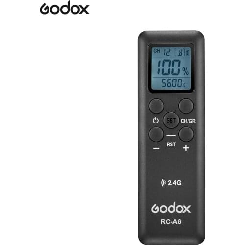 Godox RC-A6 Remote Control 2.4GHz Wireless for Godox SL150II SL200II SL150IIBi SL200IIBi SZ200BI FV150 FV200 UL60 ML60 LF308D