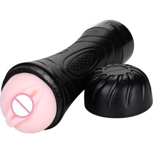 Hot Male Masturbator Vibration Pocket Pussy Real Vagina/ Oral Masturbation Cup Flashlight Shape Man Adult Vagina Sex Toy for Men