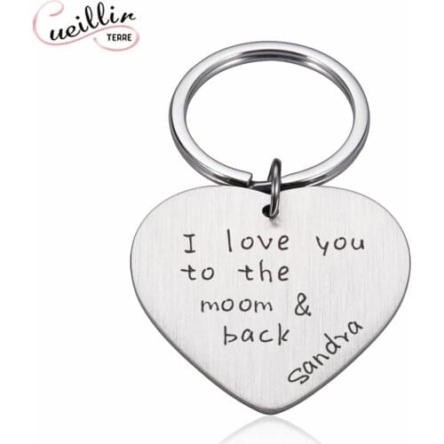 Custom gifts that surprise mom meaningful key holder Mothers day gift Birthday present Cute keychain Bag accessories durable