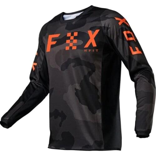 Moto Bicycle Jersey Long Sleeve Cycling Enduro Mtb Shirt Downhill T-shirt Camiseta Motocross Mx Mountain Bike Clothing Fox Mtb