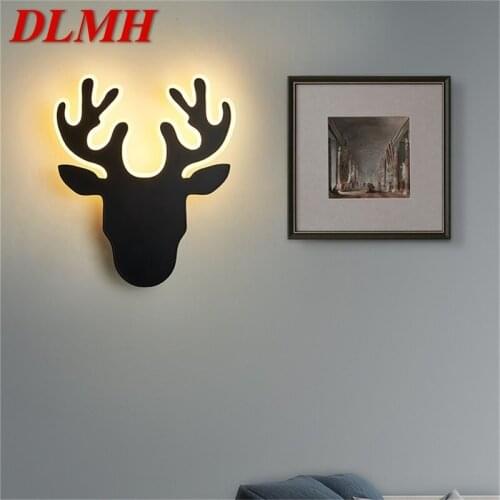 DLMH Nordic Wall Lamp Contemporary Creative Sconces Simple LED Indoor Light For Home Living Room