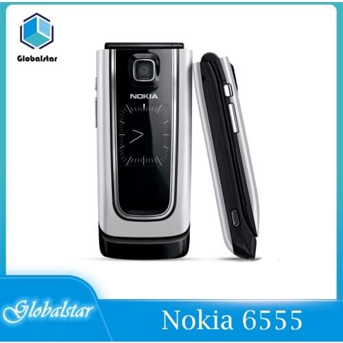 Nokia 6555 Refurbished Unlocked Original Nokia 6555 Cell Phone 3g mobile phone Arabic Hebrew Russian keyborad One Year Warranty