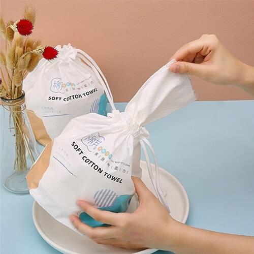 Disposable facial cleansing towel roll type facial cleansing towel baby wipes facial cleansing towel make-up remover cotton wet