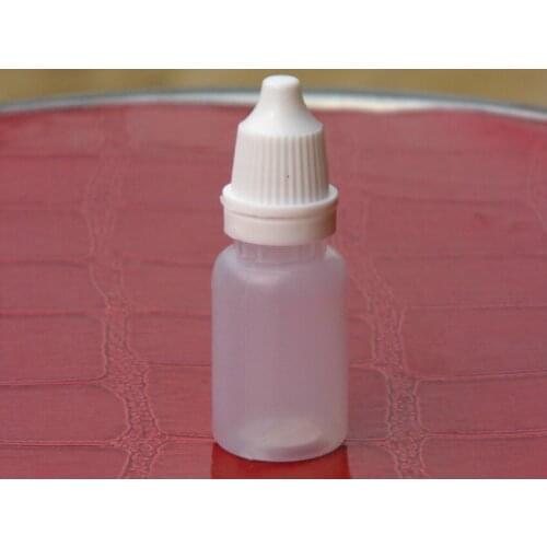 Wholesale 50pcs Sample Empty E Liquid Bottle PE 10ML Plastic Dropper Bottles With ChildProof Cap,10ML Plastic Bottle