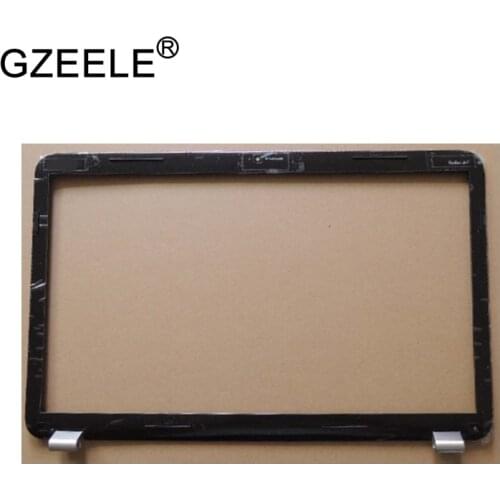 GZEELE USED LCD Bezel Screen Cover Front Frame for HP Pavilion DV7 DV7-6000 LCD Front Bezel 17.3 665592-001 black