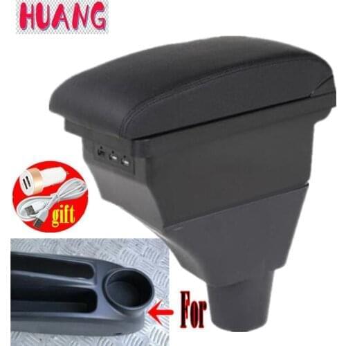 For honda civic ep3 armrest box central Store content Storage box with cup holder ashtray products