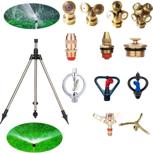 Sprayers Tripod Impulse Sprinkler Pulsating Telescopic Patio Lawn Yard and Garden Watering Irrigation