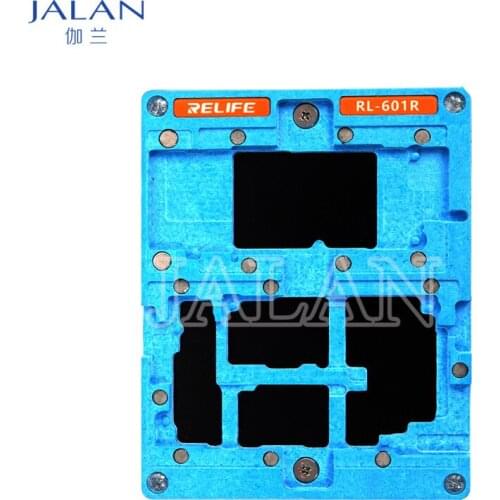 Relife RL-601R Reballing Platform Kit For IP 12Pro 12mini 11Pro X Xs Motherboard Middle Planting Tin Repair Tools