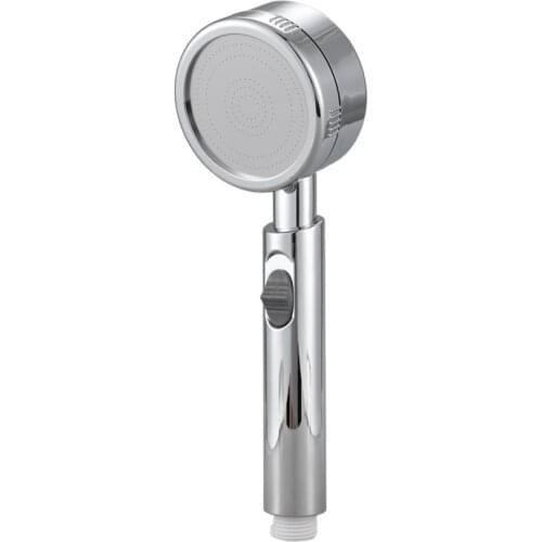 Super Low Water Pressure Boosting Shower Head Water Saving Bath Showers Bathroom