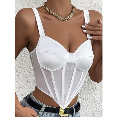 Женские прозрачные майки VISKARRY China At AliExpress