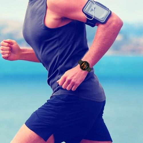 Replacement Steel Buckle Silicone Strap for Forerunner 735XT/220/230/235/620/630 Outdoor Bracelet of Smart Watch 1PC Q81F