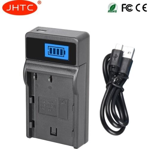 JHTC EN-EL3e ENEL3e EN EL3e USB Battery Charger For Nikon D70S D80 D90 D50 D300S D300 D100 D20 with LCD display Camera Charger