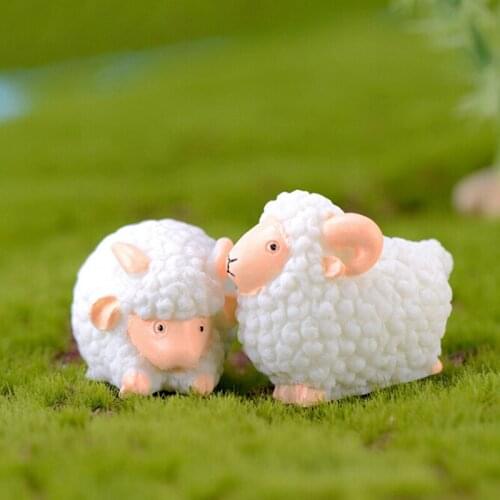 1 Pc Kawai Mini White Sheep Animals Very Cute Toy for your kids