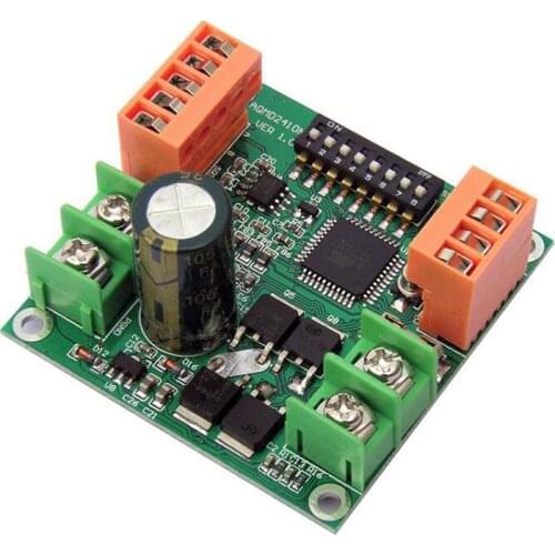 12 / 24V 180W high-power DC motor professional governor / drive plate positive and negative current PID control