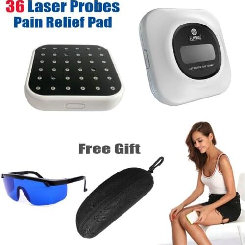 Pain Relief 36pc Red Laser Focus Treat Muscle Stimulator Body Back Neck Knee Pain Relief Equipment