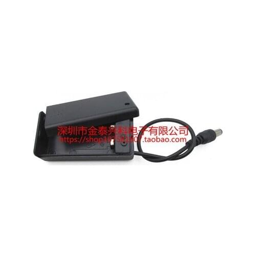 5pcs 9V battery box, universal battery seat, universal meter, 9V battery seat belt switch, outer cover with DC plug line