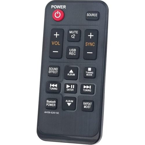 AH59-02615E AH5902615ERemote Control For Samsung TW-J5500 TW-J5500/ZA TW-J5500/ZX TWJ5500 TWJ5500/ZA TWJ5500/ZX SoundBar
