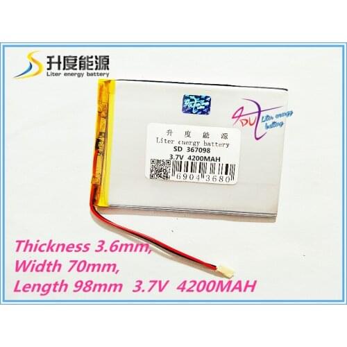 367098 3.7V 4200mAh 3570100 original road N70S 7 inch Tablet PC battery cool x5 on behalf of Chilean T7S