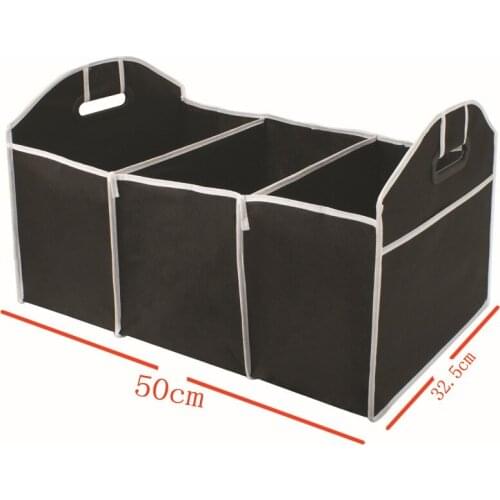 Car Truck Van SUV Storage Basket Trunk Organizer Boot Stuff Food Automobile Stowing Tidying Folding Bag For JEEP BENZ BMW NISSAN