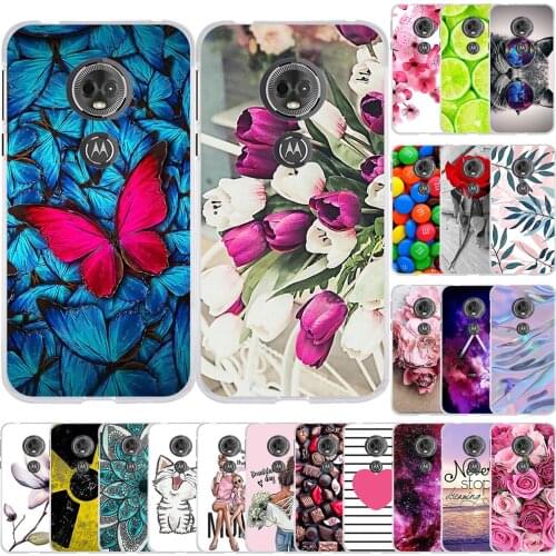 For Motorola Moto E5 E 5th Gen Case Silicone Soft TPU Printing Pattern Cartoon Cute Phone Case for Motorola Moto G6 Play Cover