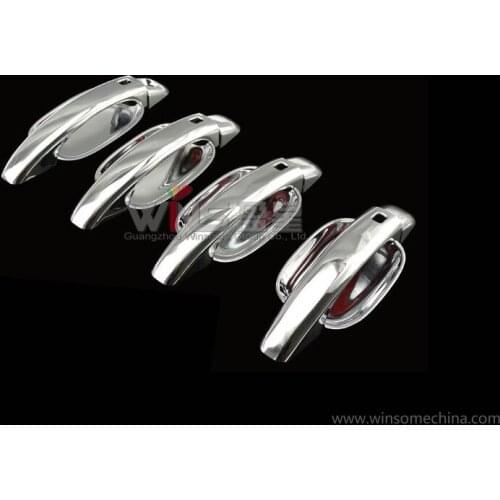 Chrome Door Handle Cover Bowl For Audi Q3 2012 2013 2014 2015 2016 Car Styling Tuning Accessories