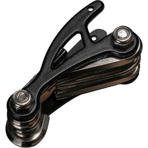 Mountain Bike Repair Tool Multifunctional Combination Repair Tool Folding Tire Repair Wrench Set