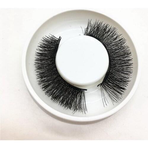 Magnetic Eye Lashes Glue Free Reusable False Magnet Eyelashes Thick Extension Fake Eye Lashes for Women Makeup