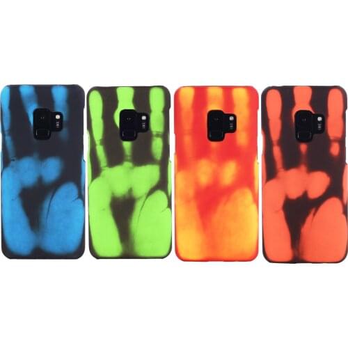 New arrival samsung case Temperature sensing shell for s8 plus s9 plus s10 plus s20plus S20 FE 5G