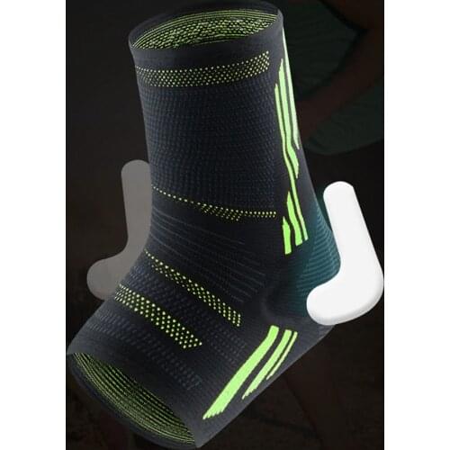 New Mens Ankle Silicone Protection Support Running Football Joints Protection Foot Elastic Ankle Brace Band Guard Sport Safety